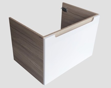 Szafka RAVAK pod umywalkę SD CLASSIC 800 biała/latte prawa 80x49x47 cm