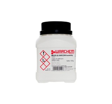 SIARCZAN MIEDZI (II) bezwodny - czysty - 500g
