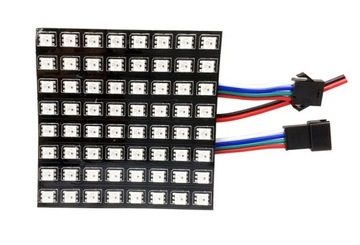 Panel matrycowy aRGB WS2812B 8X8 LED 5V CYFROWY MODUŁ