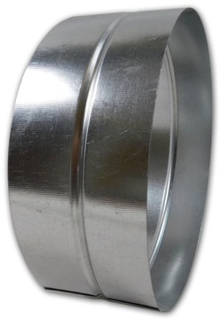 Муфтовый соединитель MUFA fi 125 для вентиляционных труб Spiro