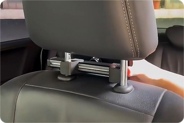 АВТОДЕРЖАТЕЛЬ ПЛАНШЕТА ДЛЯ ПОДГОЛОВНИКА АВТОМОБИЛЯ, РЕГУЛИРУЕМЫЙ, УНИВЕРСАЛЬНЫЙ