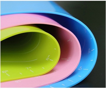 СИЛИКОНОВЫЙ КУХОННЫЙ КОВРИК THICK GIGA 80X60 RED