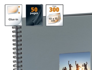 Hama АЛЬБОМ FINE ART 36X32/50 СЕРЫЙ