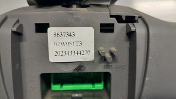 VOLVO S80 ZRCÁTKO ZPÁTEČNÁ 8637343