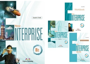 New Enterprise B2 zestaw: SB, WB, Grammar B, Exam Practice 2nd Ed +DigiBook