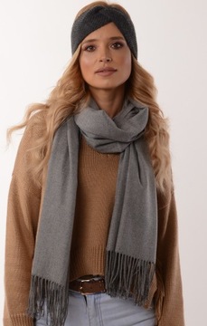 ПОВЯЗКА НА УШИ ЖЕНСКАЯ графитовая, УЗЕЛ О3