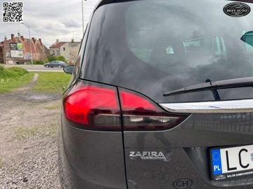 Opel Zafira C Tourer 1.4 Turbo ECOTEC 140KM 2012 Opel Zafira 7 osobowy -Tourer- Szwajcaria - Po przegladzie olejowym Gwara, zdjęcie 18