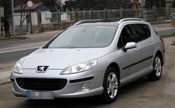 Peugeot 407 SW 2.0 16V 136KM 2005 Peugeot 407 Bezwypadkowy Zadbany 2.0 Benzyna 136KM, zdjęcie 3