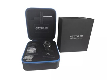 ZEGAREK AZTORIN CHRONOGRAPH TITANIUM A069.G331-K1 KOMPLET + D.Z