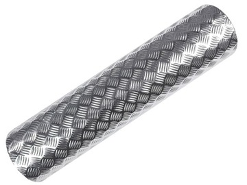 Листовой металл в клетку, шпон, глянцевая серебряная фольга, 45 см