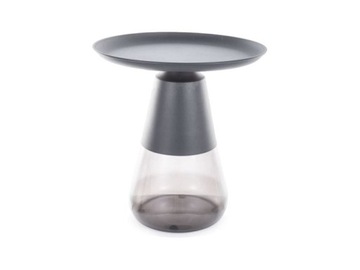 ŁAWA TIFFANY A black FI 50 CZARNY/czarny glamour SZKŁO metal