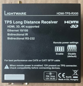 HDMI Lightware Передатчик HDMI 3D 4K — RX95 TX95