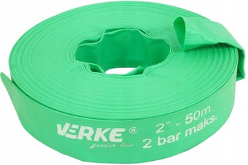 WĄŻ DO WODY GUMOWY DO POMPY STRAŻACKI 2 CALE 50m