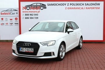 Audi A3 8V Sportback 5d Facelifting 1.5 TFSI 150KM 2018 Audi A3 Wersja SPORT S-Tronic 35 TFSI Salon Polska, zdjęcie 1