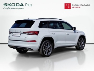Skoda Kodiaq I SUV Facelifting 2.0 TDI SCR 200KM 2022 Skoda Kodiaq 2.0TDI 200KM 4x4 DSG Sportline SerwisASO Acc Matrix Virtual H, zdjęcie 4