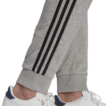 SPODNIE ADIDAS ZWĘŻANE SZARE R0Z. XXL ESSENTIALS KLASYCZNE TRENINGOWE