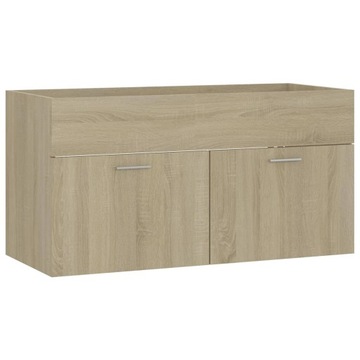 Szafka pod umywalkę VidaXL 804668 dąb sonoma