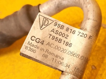 PORSCHE MACAN 95B 3.0 V6 PŘÍVOD KLIMATIZACE 95B816720F