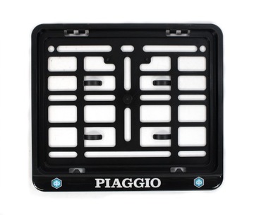 RAMKA TABLICY REJESTRACYJNEJ MOTOCYKL PIAGGIO ŻEL