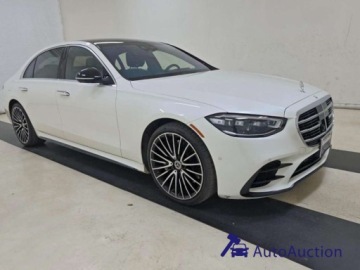 Mercedes Klasa S W223/V223 2021 Mercedes-Benz Klasa S 2021 MERCEDES-BENZ S 580 4MATIC 4.0 Benzyna 496KM
