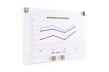 Магнитная доска для сухого стирания 50х40 и 40х50 в деревянной рамке MemoBe
