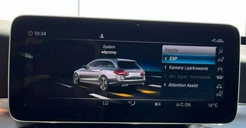 Mercedes Klasa C W205 2020 Mercedes-Benz Klasa C Hybryda Automat Navi Kamera Parktronic Led Weba, zdjęcie 32