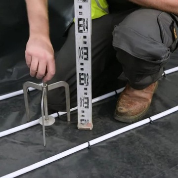 Ориентиры для наливной стяжки - оцинкованные