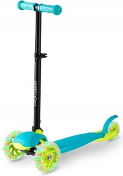 ТРЕХКОЛЕСНЫЙ САМОКАТ ДЛЯ РЕБЕНКА СО СВЕТЯЩИМИСЯ КОЛЕСАМИ ПОДАРОК ​​ДЛЯ ДЕТЕЙ 3, 4, 5 ЛЕТ.