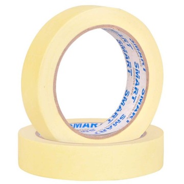 SMART TAŚMA PAPIEROWA MALARSKA MASKUJĄCA ŻÓŁTA 25MM X 50YD - 45M 1SZT