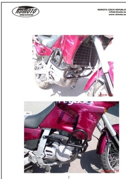 Aprilia Pegaso 650 '92-95' крышка двигателя