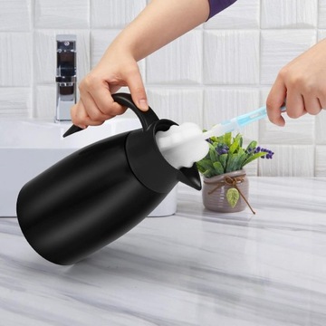 ТЕРМОКУВШИН, НЕРЖАВЕЮЩАЯ СТАЛЬ, КУВШИН ДЛЯ КОФЕ, С ВАКУУМНОЙ ИЗОЛЯЦИЕЙ