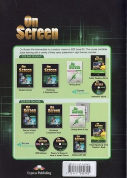 On Screen Pre-Intermediate B1 WB + Gram + DigiBook