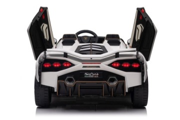 Lamborghini SIAN Белый автомобиль