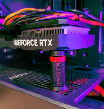 PODPÓRKA DO KARTY GRAFICZNEJ RADEON UCHWYT REGULACJA 70-125 mm