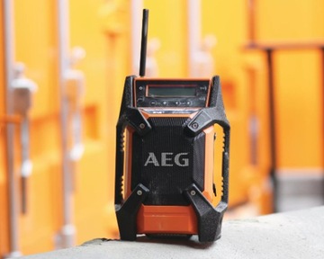 СТРОИТЕЛЬНАЯ ЦИФРОВАЯ РАДИО 18В DAB+ BR1218C-0 AEG