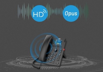 Проводной VoIP-телефон Fanvil X303P с цветным дисплеем SIP POE