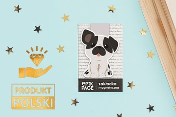 Закладка - Бульдог - подарок, планировщик