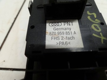 AUDI A2 2002 HB 5D PANEL KNOFLÍKY SKEL LEVÝ PŘEDNÍ 8Z0959851A