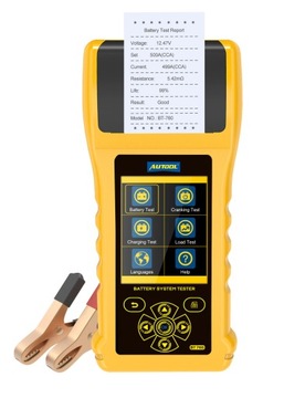 ТЕСТЕР АККУМУЛЯТОРА 12В24В AUTOOL BT760
