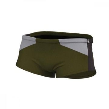 ZEROD Kąpielówki TRUNKS khaki/dark grey M