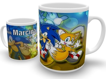 GRA SONIC KUBEK + IMIĘ