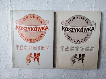 2x PORADNIK METODYCZNY KOSZYKÓWKA TECHNIKA TAKTYKA/SPORT ZABAWY GRY RYCHOWE