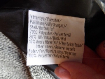 #Размер ЖЕНСКОГО шерстяного пальто. 42/44 ЭЛЛОС