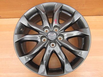 MAZDA 3 6 CX3 CX5 ОДИНАРНЫЙ АЛЮМИНИЕВЫЙ ДИСОК 7 x 18 ET50 9965227080 серебристый