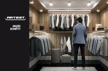 Черный Т-образный соединитель fi25 для трубы гардероба