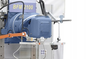 ПРОМЫШЛЕННЫЙ ТЯЖЕЛЫЙ ФРЕЗЕРНЫЙ СТАНОК 2100x500 мм 4xFEED 360