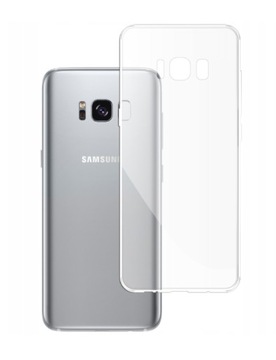 ETUI SILIKONOWE DO SAMSUNG GALAXY S8 | GUMA CLEAR