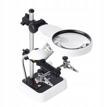 ТРЕТЬЯ РУКА ПОДСТАВКА ДЛЯ ПАЯЛЬНИКА СВЕТОДИОДНАЯ УВЕЛИЧЕНИЕ RT0179