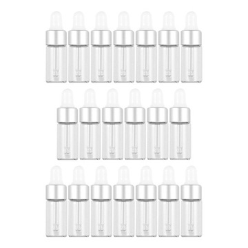 20 . Butelek z zakraplaczem Fiolki do