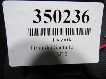 HYUNDAI SANTA FE 2.4 BENZÍN PŘÍSTROJOVÁ DESKA BUDÍKY TACHOMETR 9400326120